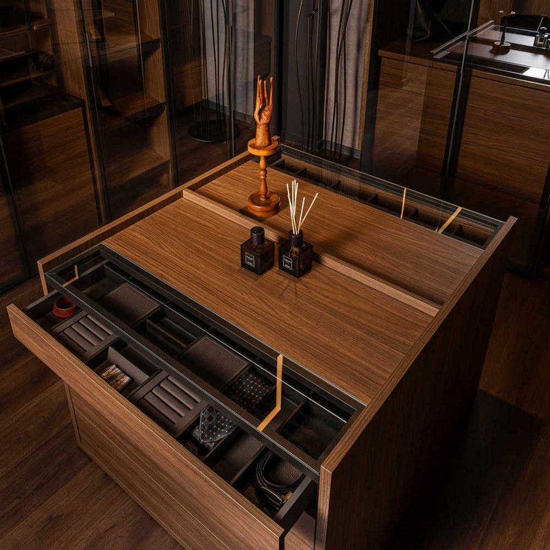 Комод-остров Caccaro Freed Home 97,5 x 112 x 81h nc104713 - материал