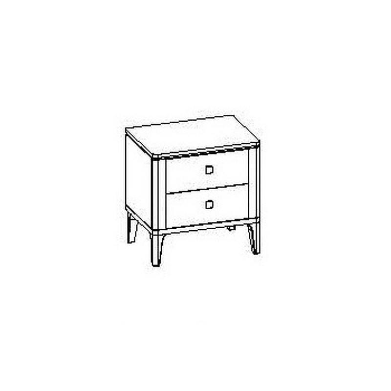 Прикроватная тумбочка Alba Fratelli Barri Alba 55,2 x 40 x 57,3h nc107691