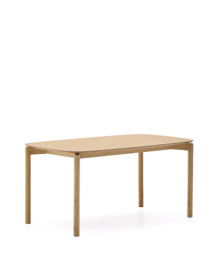 Обеденный стол La Forma Indara 160 x 90 x h75 см, натуральный