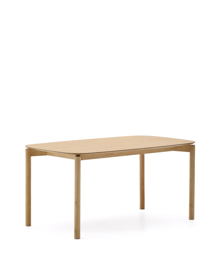 Обеденный стол La Forma Indara 160 x 90 x h75 см, натуральный