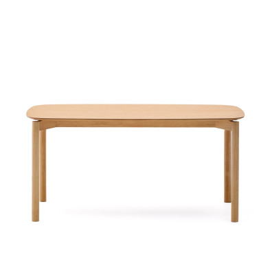Обеденный стол La Forma Indara 160 x 90 x h75 см, натуральный