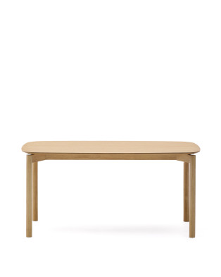 Обеденный стол La Forma Indara 160 x 90 x h75 см, натуральный