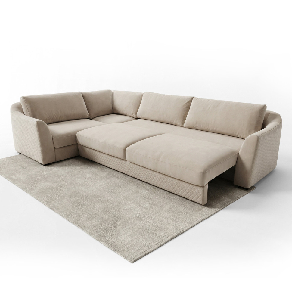 Диван-кровать Fratelli Barri Selection Камилло 327 x 107, 227 x h89 см, ткань Paddington 28 - фото товара