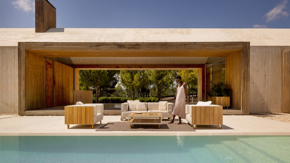 Диван Vondom Vineyard - материал