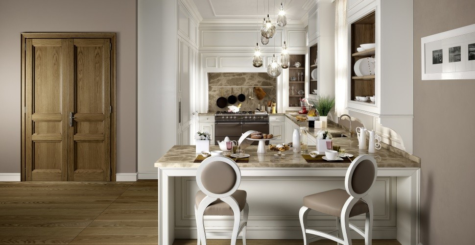 Кухня L&amp;#039;ottocento Floral - стиль