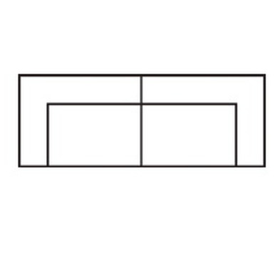 Модульный диван Paradise Night Mod Interiors Telas 278 x 102 x 80h nc91712