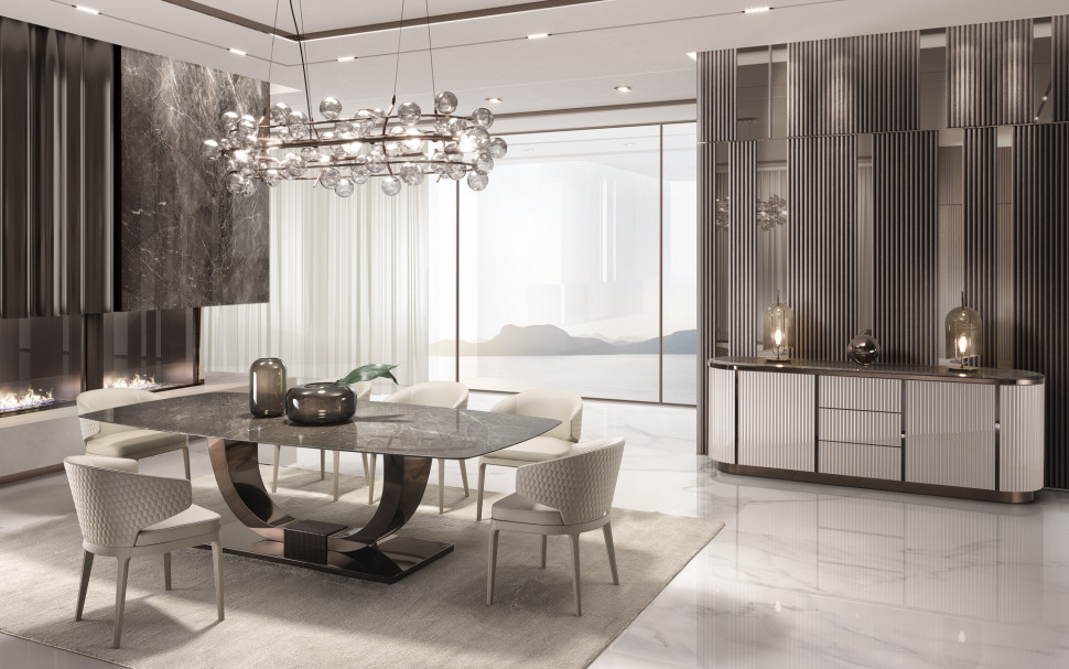 Люстра Dv home collection Majestic - материал