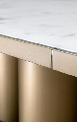 Стол Reflex Disegno Signore Degli Anelli 72 Steel Bespoke 2