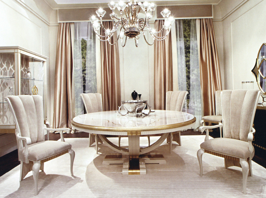 Стол в столовую Bruno zampa Avantgarde Metropolis round