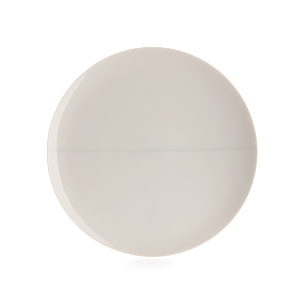 Комплект из 2-х тарелок салатные Serax SALT ZUMA, диаметр 23 см, белый, серый, фарфор