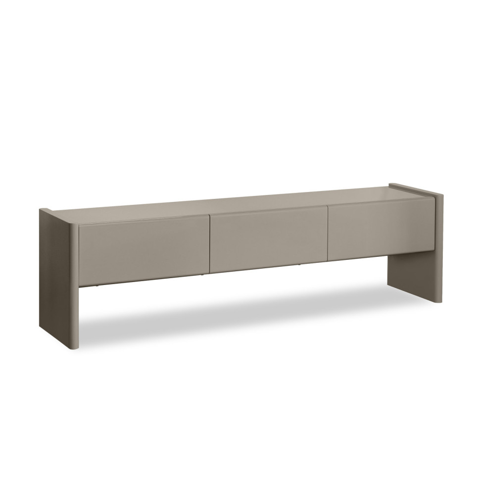 Тумба под ТВ Mod Interiors Petra 180 x 42 x h50 см, светло-бежевый глянцевый лак - фото товара