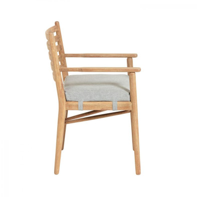 Стул La Forma Simja 55 x 54 x h82 см, серый