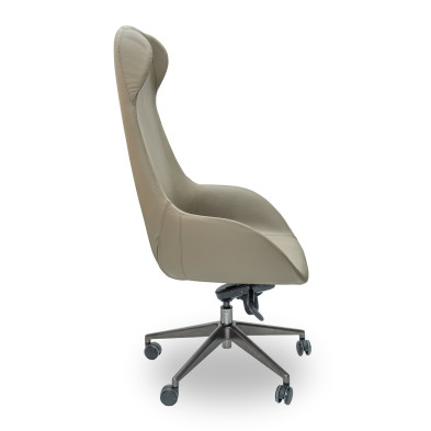 Рабочее кресло Hurtado Tables And Chairs 70 x 78 x h124–136 см, бежевая кожа