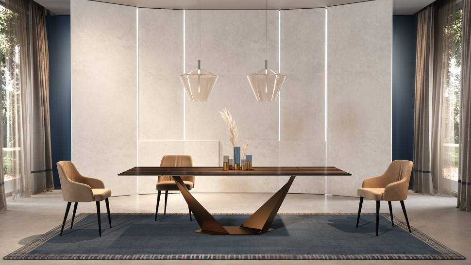 Стол Reflex Disegno Quartz 72 Allungabile