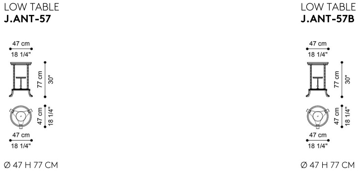 Размеры Журнальный стол Jumbo Collection Antibes Размеры Журнальный стол Jumbo Collection Antibes