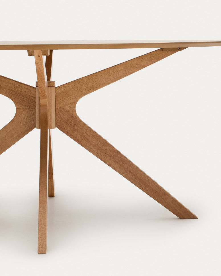 Обеденный стол La Forma Naanim 180 x 110 x h75 см, дубовый шпон