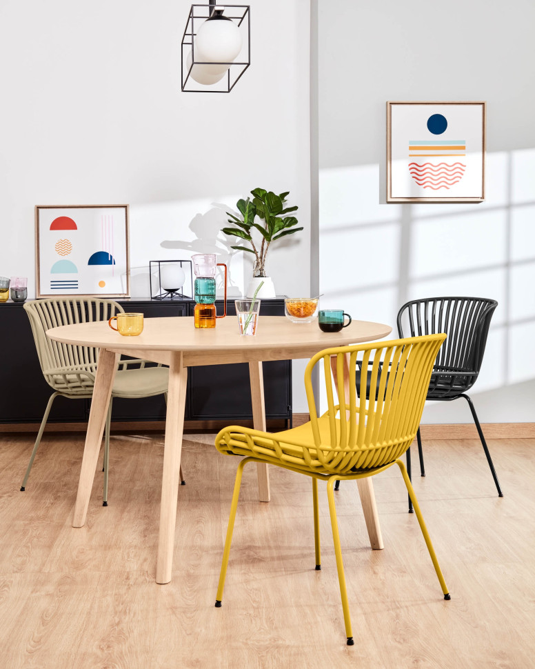 Стул La Forma Surpik 52 x 57 x h80 см, чёрный