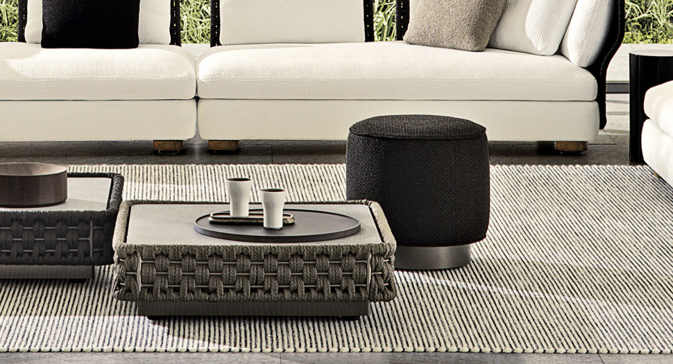 Пуф Minotti Yves Outdoor - стиль