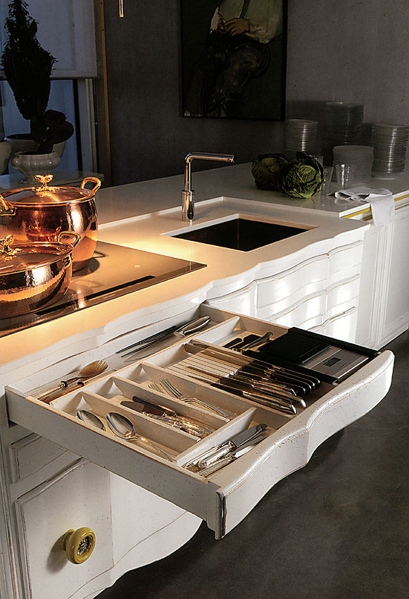 Кухня Acquacotta Bordolese bianca