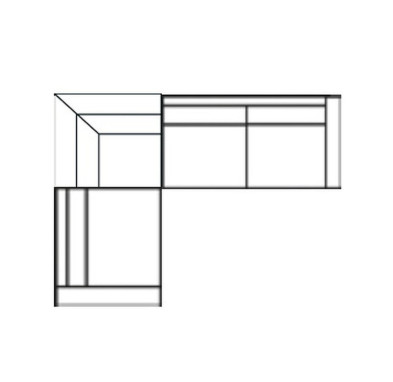 Модульный диван Blink Night Mod Interiors Telas 302 x 212 x 80h nc91740
