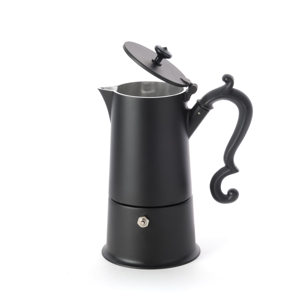 Кофейник гейзерный KNIndustrie LADY ANNE, 500 мл, черный