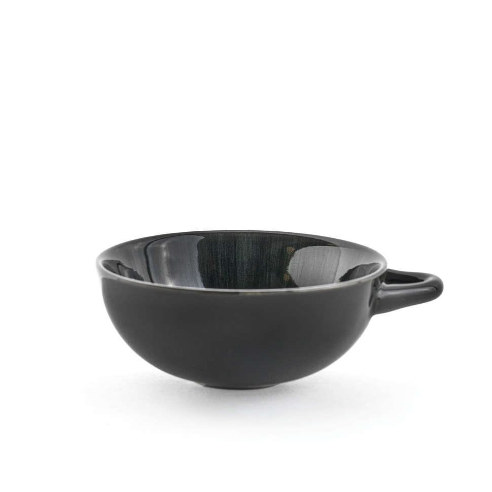 Комплект из 2-х чашек для чая Serax DE, 200 мл, диаметр 11 см, чёрный; кремовый, фарфор