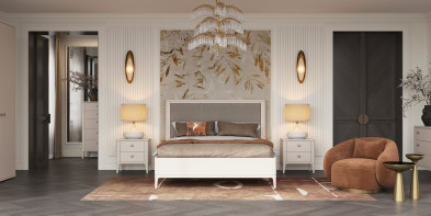 Кровать с решёткой Alba Fratelli Barri Alba 178,4 x 212,2 x 125,4h nc107698