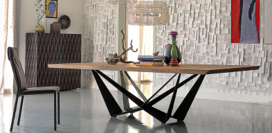 Стол в столовую Cattelan italia Skorpio Wood