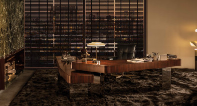 Письменный стол Minotti Diagramma Wood
