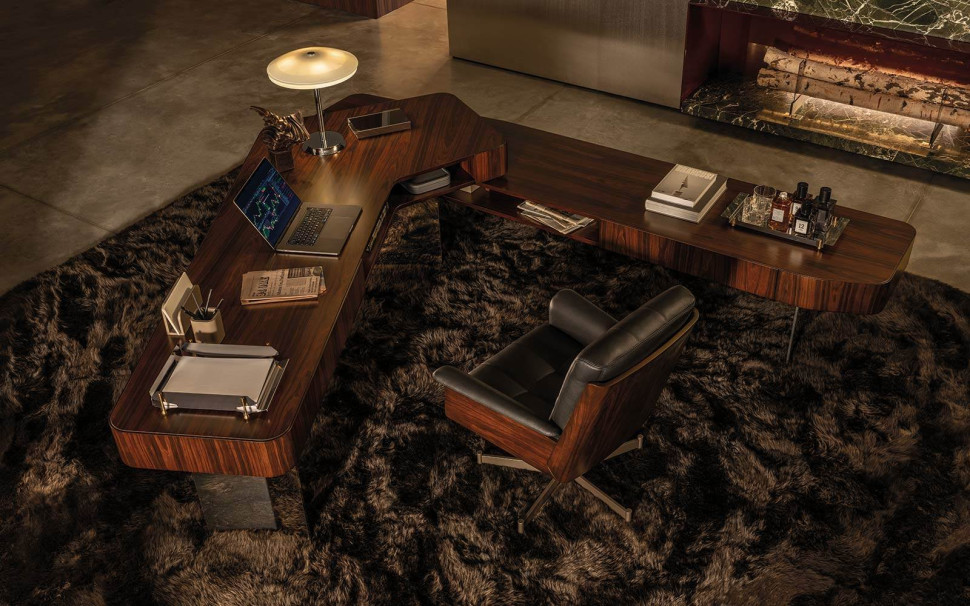 Письменный стол Minotti Diagramma Wood - фото товара