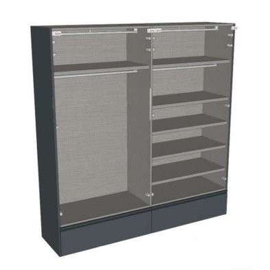 Гардероб Modula Tomasella Sistema Armadi 241,9 x 62 x 255h nc111007