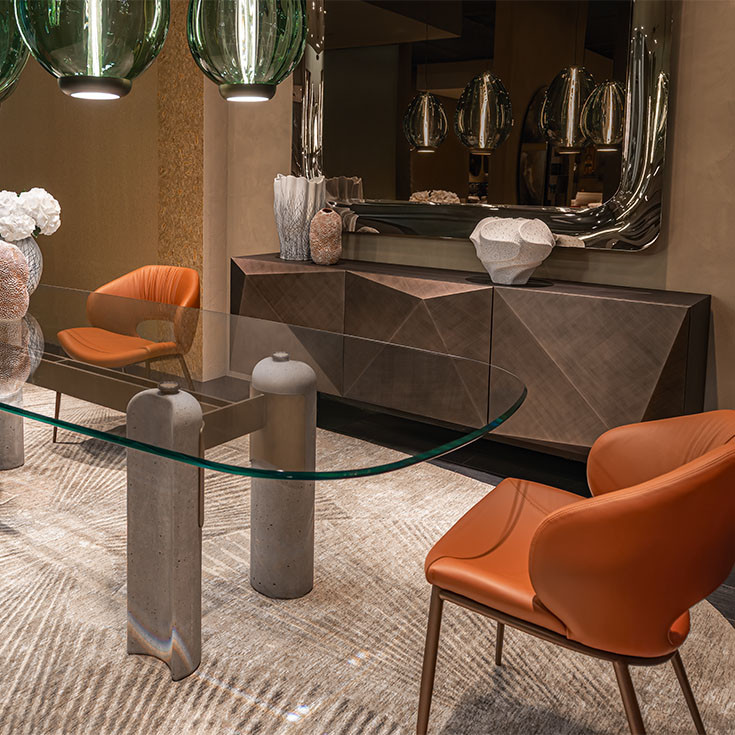 Стол Cattelan Italia Bilbao Glass