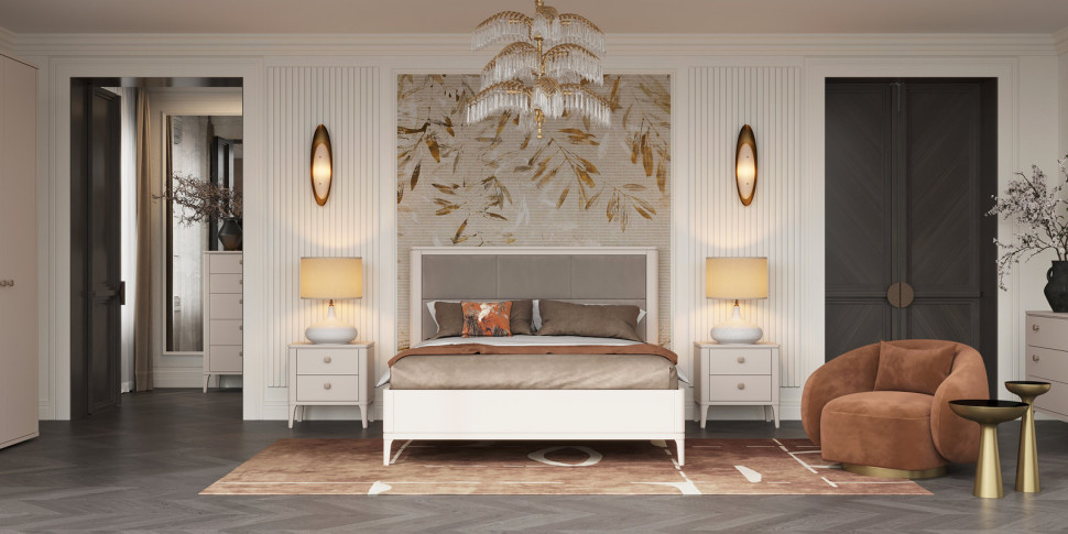 Кровать с решёткой Alba Fratelli Barri Alba 198,4 x 212,2 x 125,4h nc107699