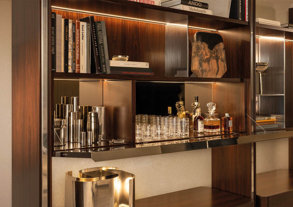 Стеллаж Minotti Atlas