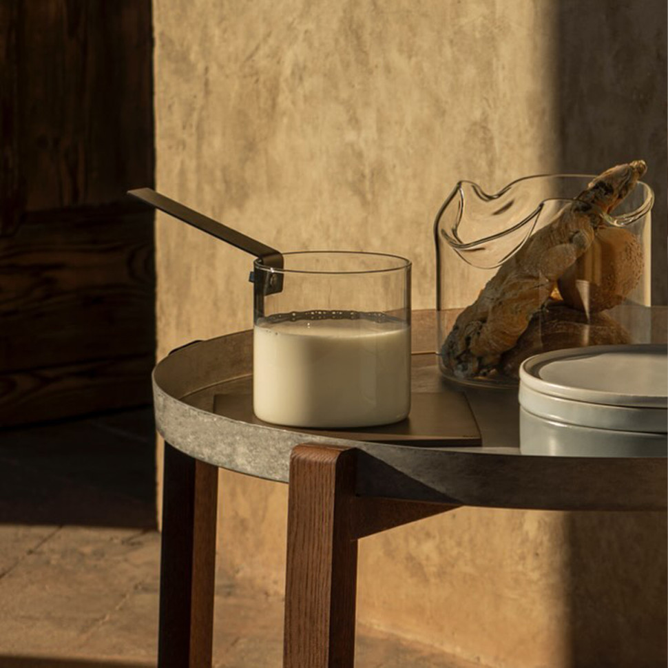 Ковшик с ручками из нержавеющей стали KNIndustrie Beyond Basic, 1 л, стекло/нерж. сталь