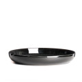 Комплект из 2-х больших салатников Serax DE, диаметр 27 x h4,2 см, чёрный, фарфор