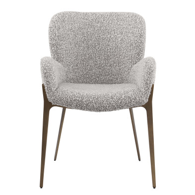Стул Fratelli Barri Noli 63 x 58,5 x h86 см, букле, матовая бронза