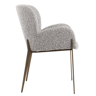 Стул Fratelli Barri Noli 63 x 58,5 x h86 см, букле, матовая бронза