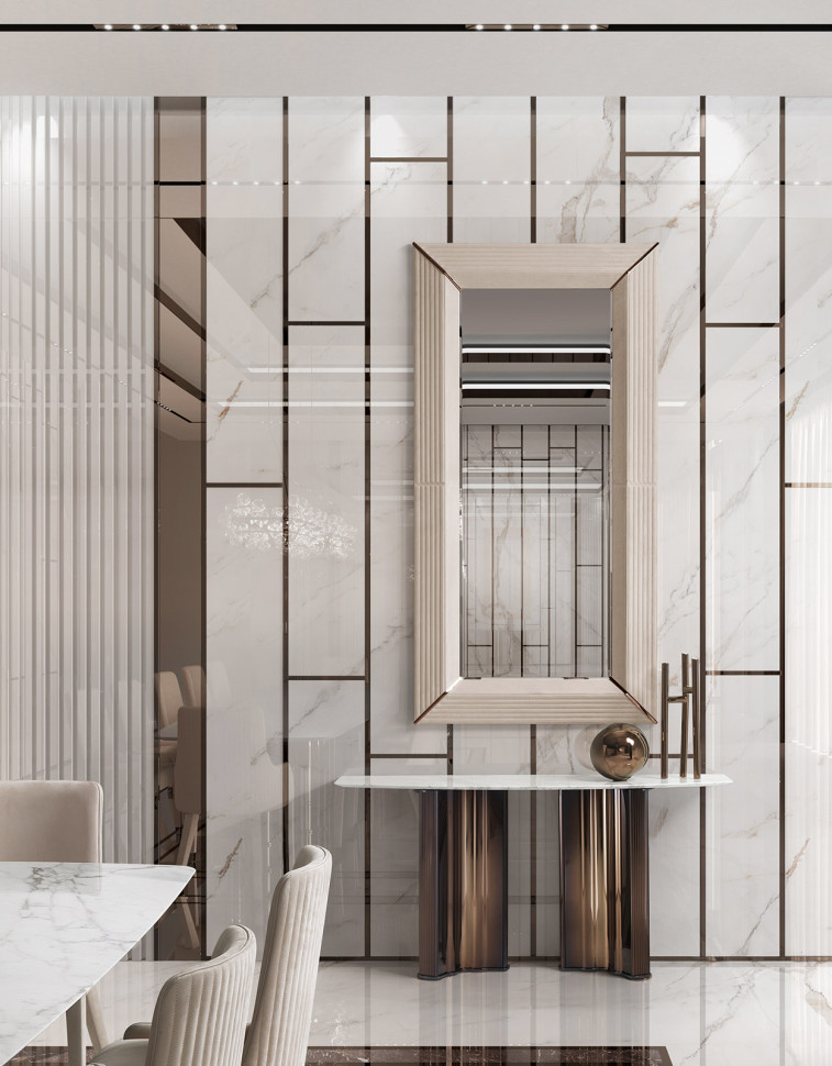 Зеркало Dv home collection Byron specchiera