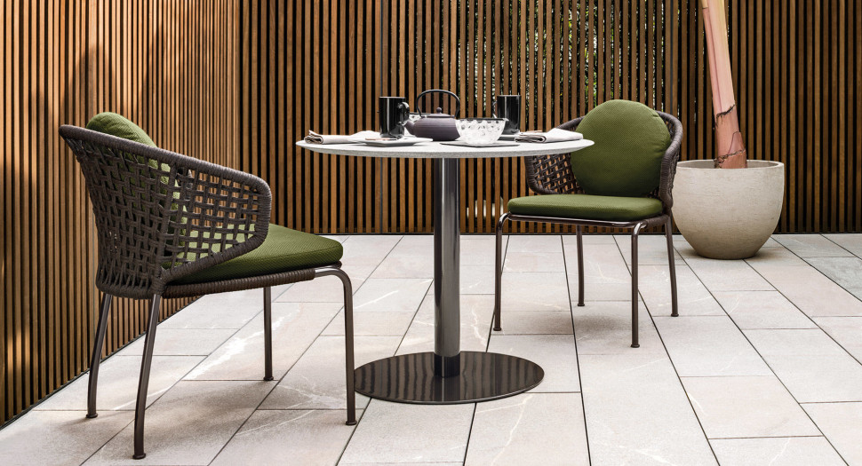 Стол Minotti Bellagio Bistrot Outdoor - стиль