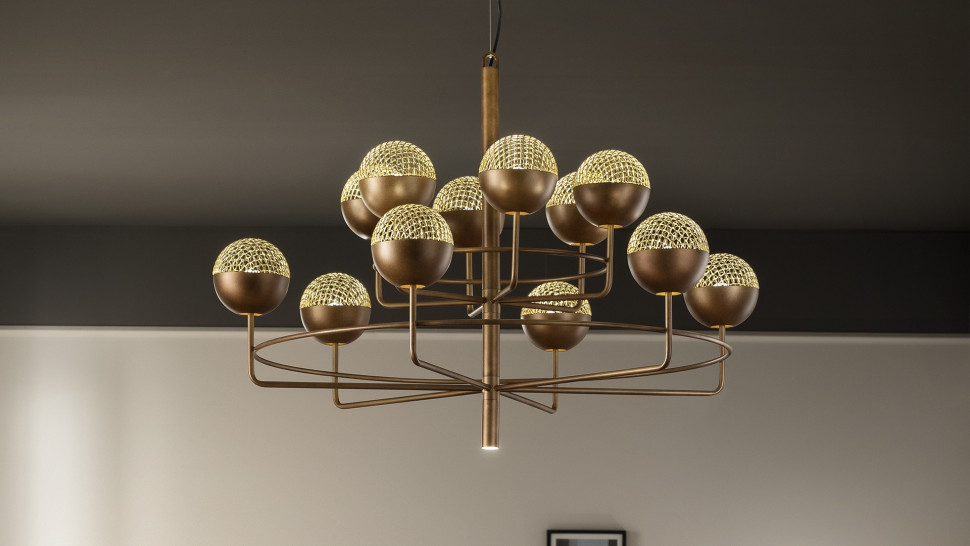 Светильник люстра Masiero Iglu Suspension Round - фото товара