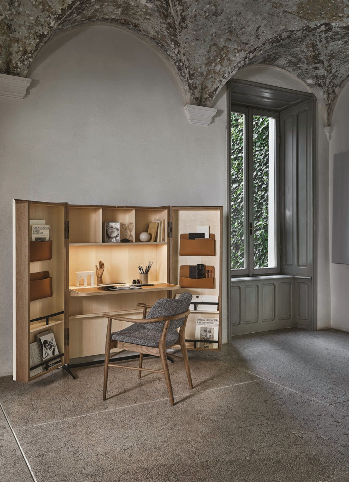 Секретер Porada Savio - материал