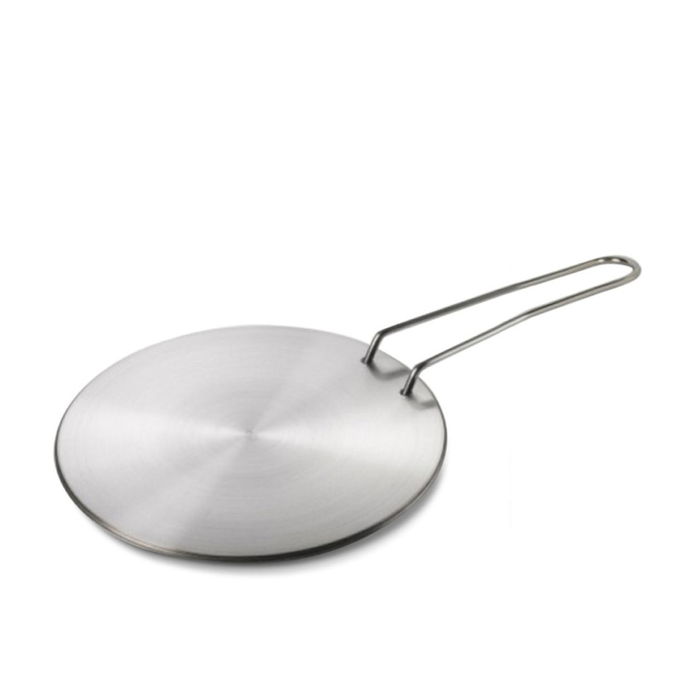 Адаптер для индукционных варочных панелей KNIndustrie ABCT, 22 см., нержавеющая сталь