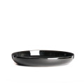 Комплект из 2-х салатников (средние) Serax De, диаметр 24 x h4,2 см, чёрный, фарфор