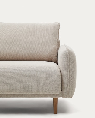 Диван La Forma Carlota 2-местный, 184 x 95 x h84 см, бежевый