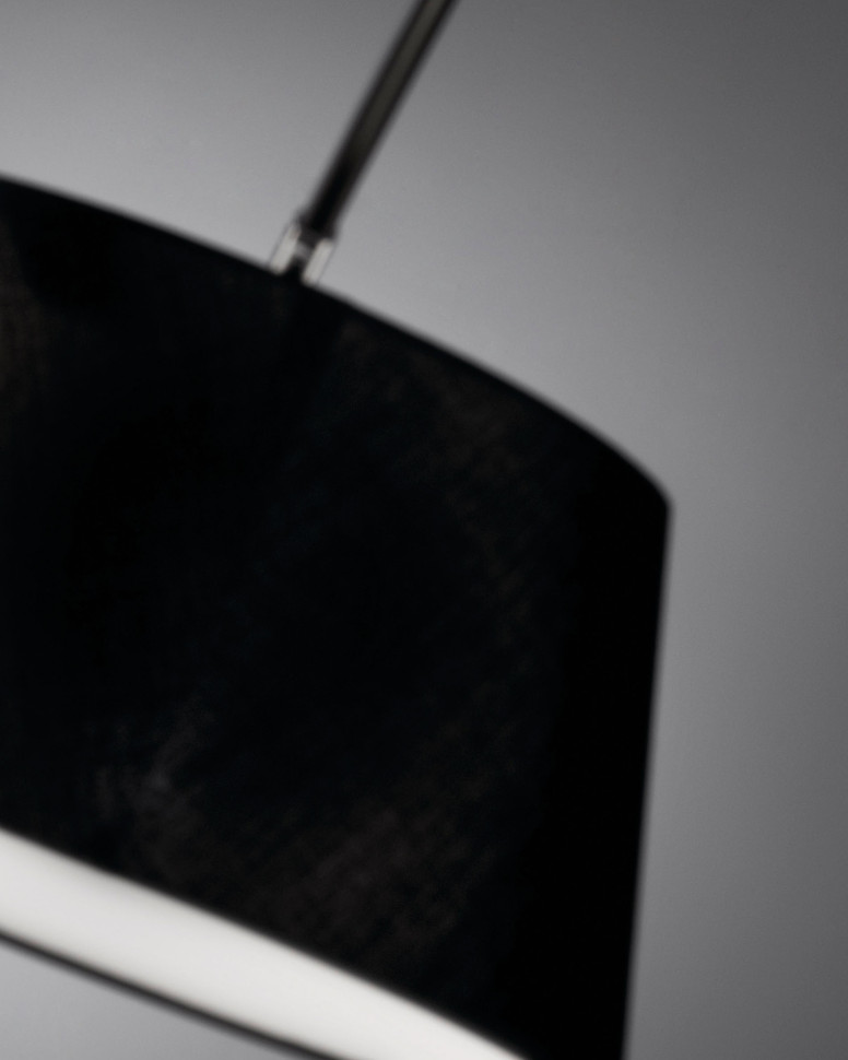 Торшер La Forma Lee 180 x 45 x h189 см, чёрный