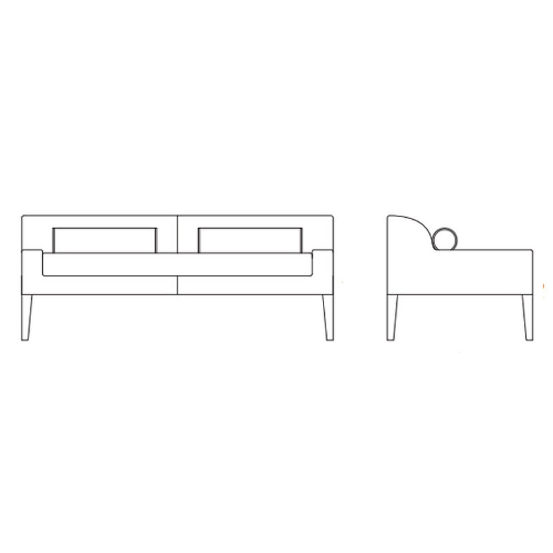 Банкетка Diamond Tosconova Tosconova 150 x 70 x 60h nc61973