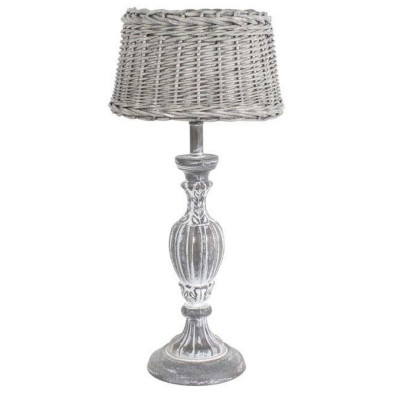 Деревянная настольная лампа Country Arts &amp; Craft Vintage 52h x d26 nc26225