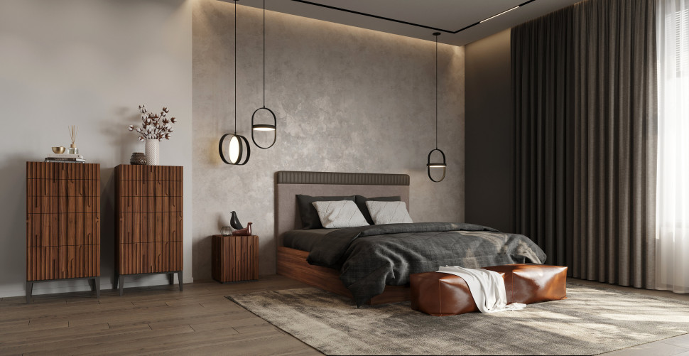 Комод высокий Mod Interiors Menorca 55,6 x 45 x 118h nc107077 - стиль