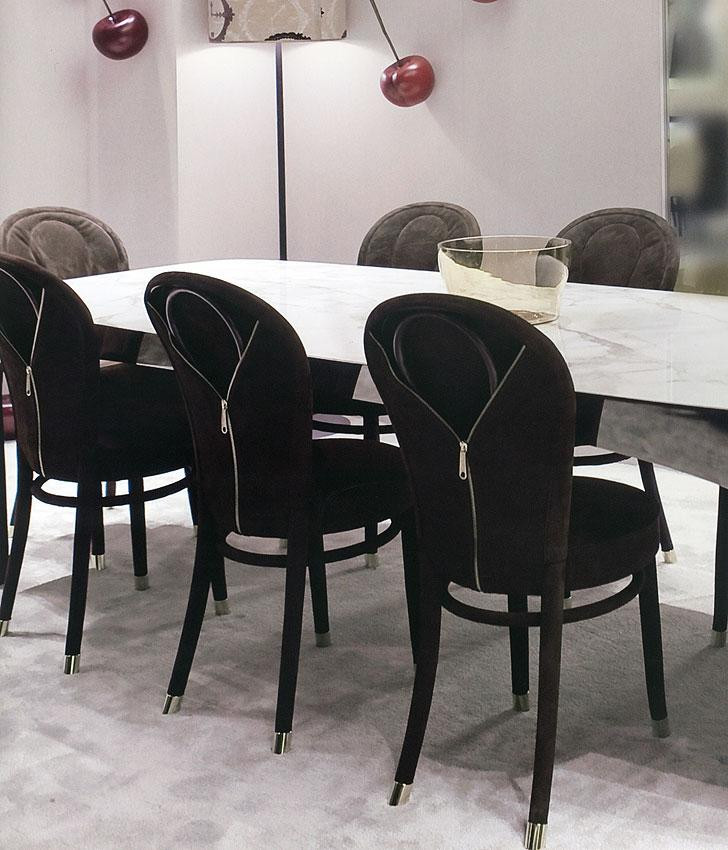 Стул в столовую Saint babila (rivolta) Zip sedia